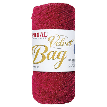 Velvet bag MONDIAL