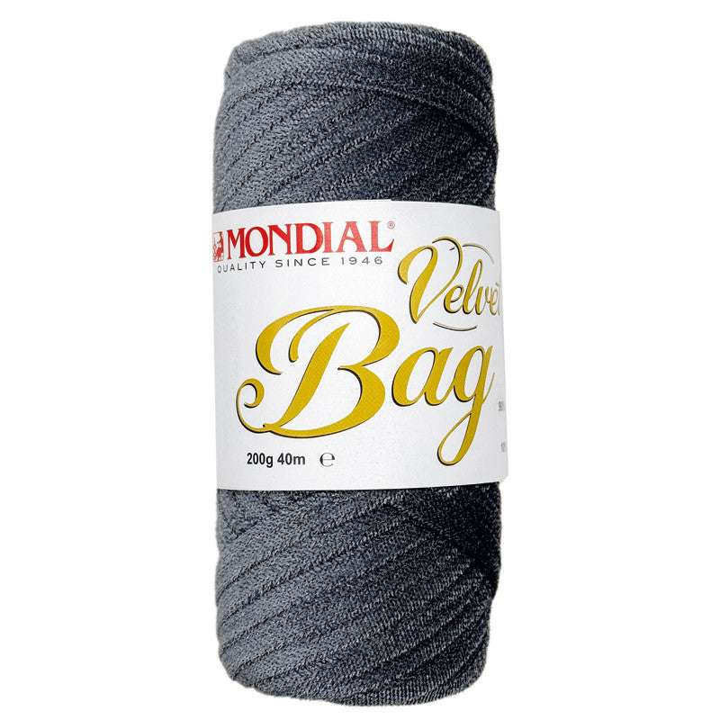 Velvet bag MONDIAL