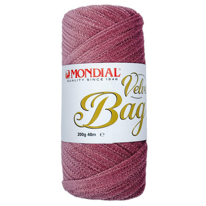 Velvet bag MONDIAL
