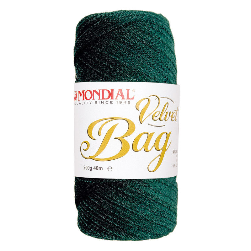 Velvet bag MONDIAL