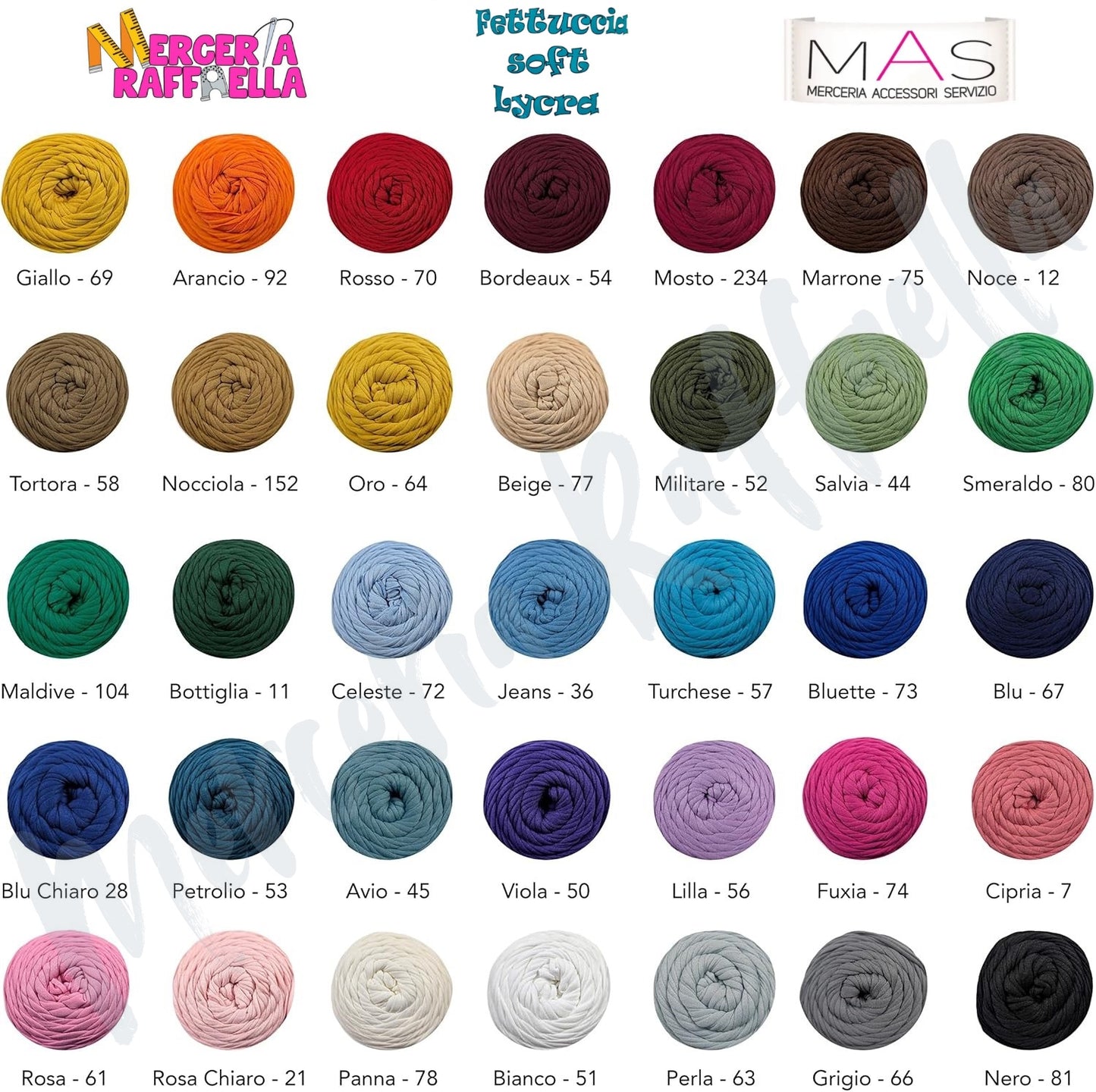 Fettuccia LYCRA SOFT MAS