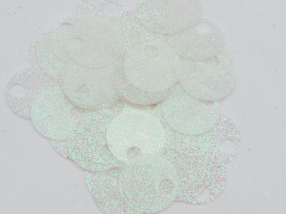 Paillettes GLITTER per borse 20mm foro 5mm