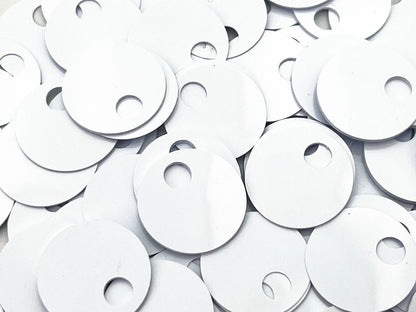 Paillettes per borse 20 mm con foro 5mm