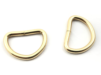 Anelli passanti a “D” per borse