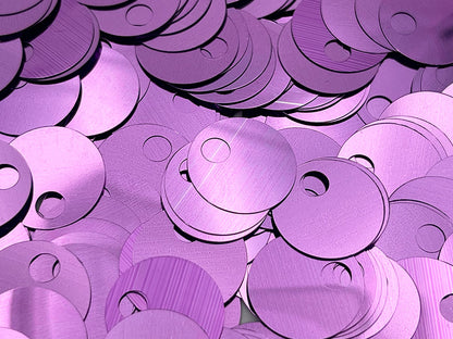 Paillettes per borse 20 mm con foro 5mm