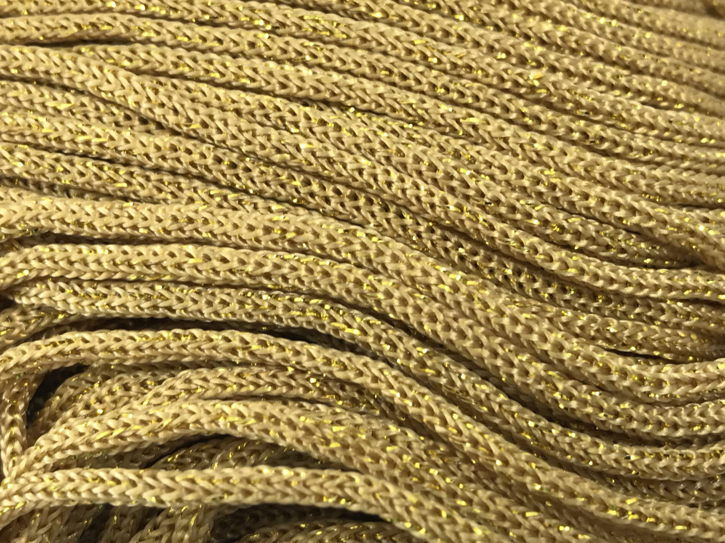 Cordino Swan Black GLITTER