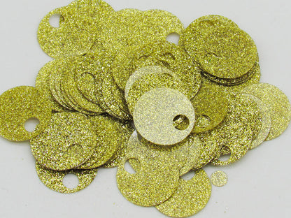 Paillettes GLITTER per borse 20mm foro 5mm