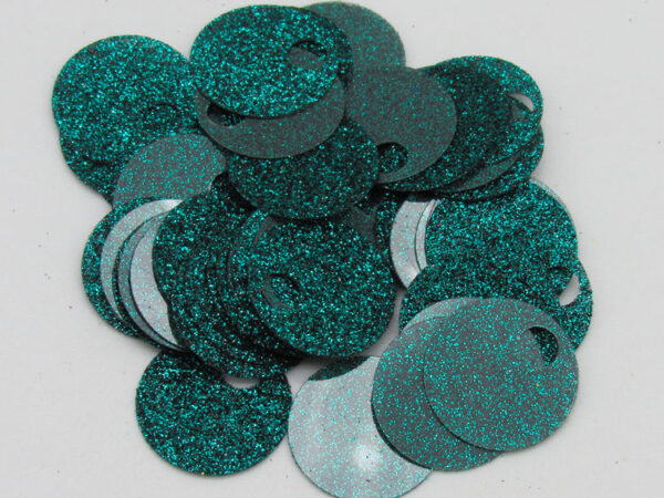 Paillettes GLITTER per borse 20mm foro 5mm