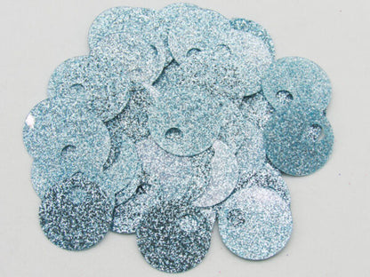 Paillettes GLITTER per borse 20mm foro 5mm