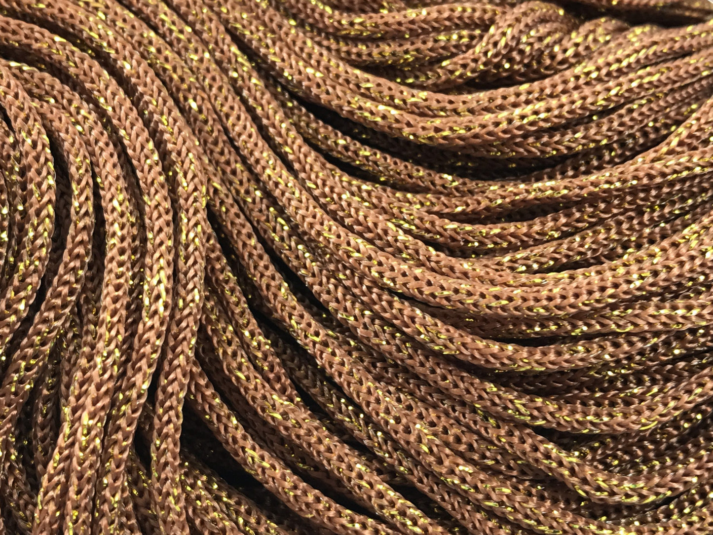 Cordino Swan Black GLITTER