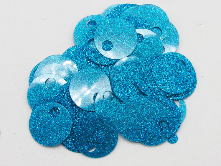 Paillettes GLITTER per borse 20mm foro 5mm