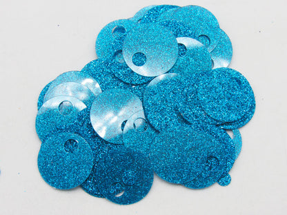 Paillettes GLITTER per borse 20mm foro 5mm