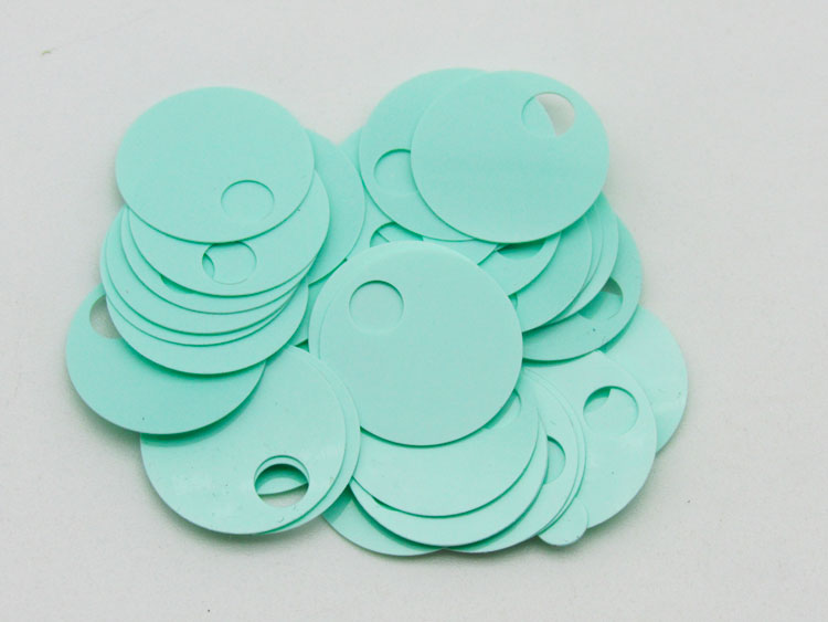 Paillettes per borse 20 mm con foro 5mm