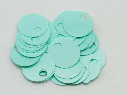 Paillettes per borse 20 mm con foro 5mm